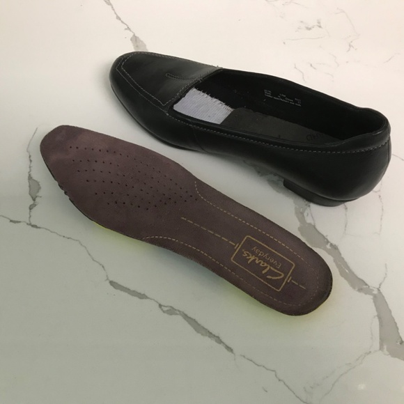 Clarks Everyday Women’s Black Leather Loafer US 6.5 M - Picture 8 of 8